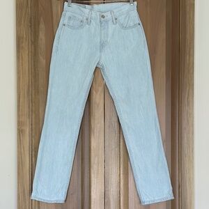 Women's Levi Denim Jeans Light Blue  W 30 L 30 Straight Leg